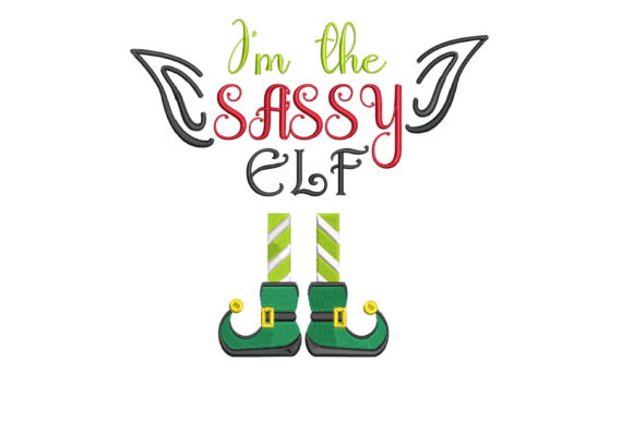 Christmas Elf I’m the Sassy Elf