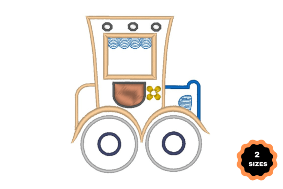Classic Car Embroidery Design