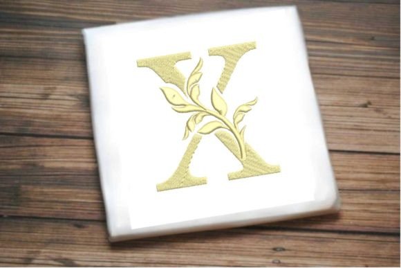 Letter X Beautiful Monogram