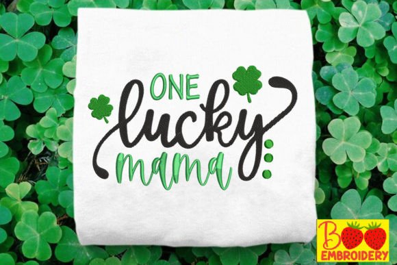 One Lucky Mama: A Seasonal Embroidery Gem