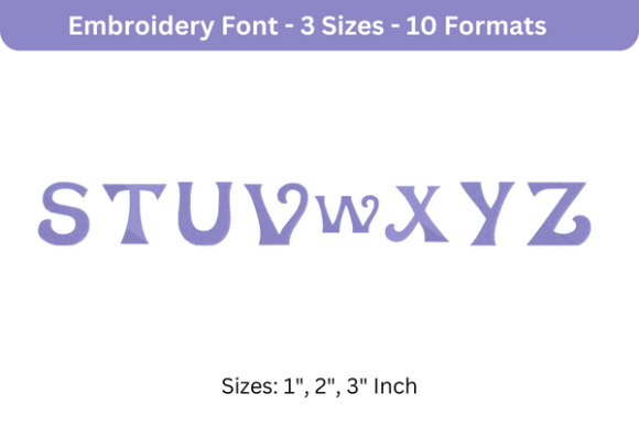 Pasdenom Font S to Z: A Designer’s Real-World Embroidery Review