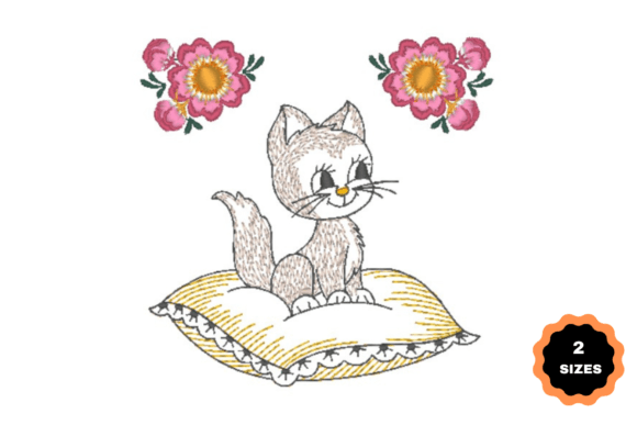 Pretty Cat Embroidery Design Review