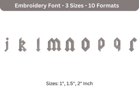 Yeller Font Lowercase J to R